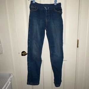 Boys Lands End sz 10-12 flannel lined jeans